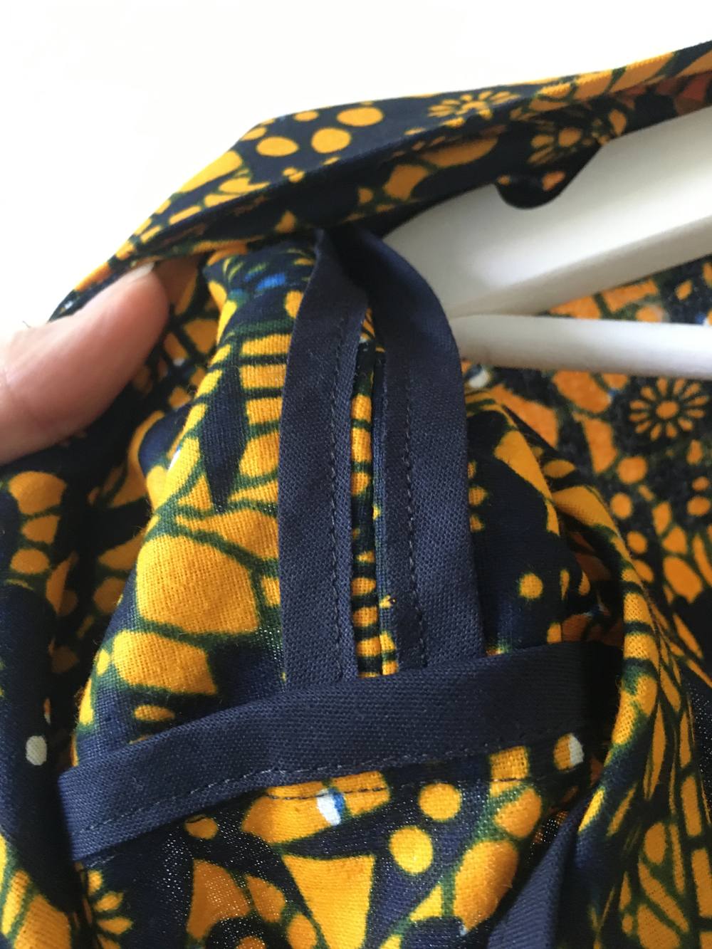 Détail de la ceinture marine